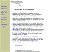 Tablet Screenshot of haikurymden.se